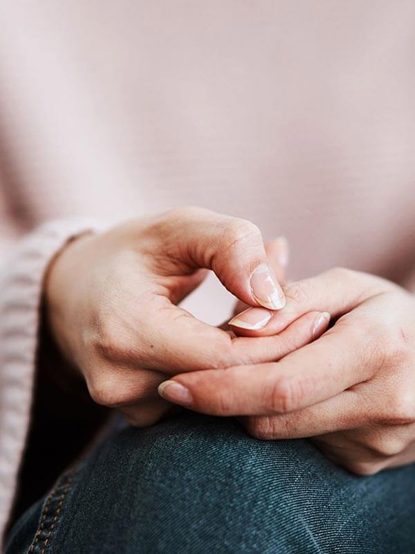 A woman's hands